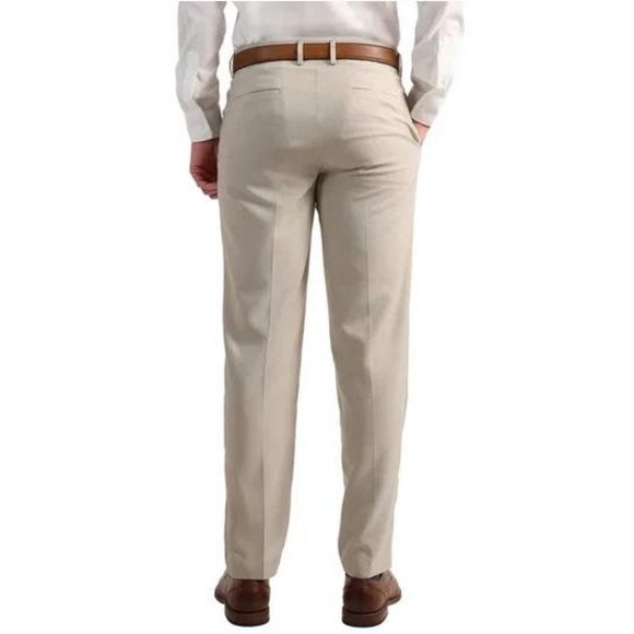 NEW Kenneth Cole Reaction Men's 36x30 Tan Slim Fit Techni-Cole  Dress Pants - Picture 2 of 9